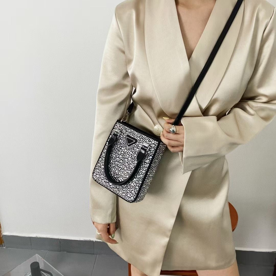 Women's High-end Diamond-studded One Shoulder Rhinestone Bag