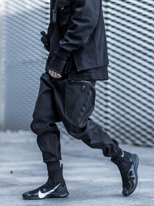 Curved Pocket Windproof Waterproof Leggings For Men
